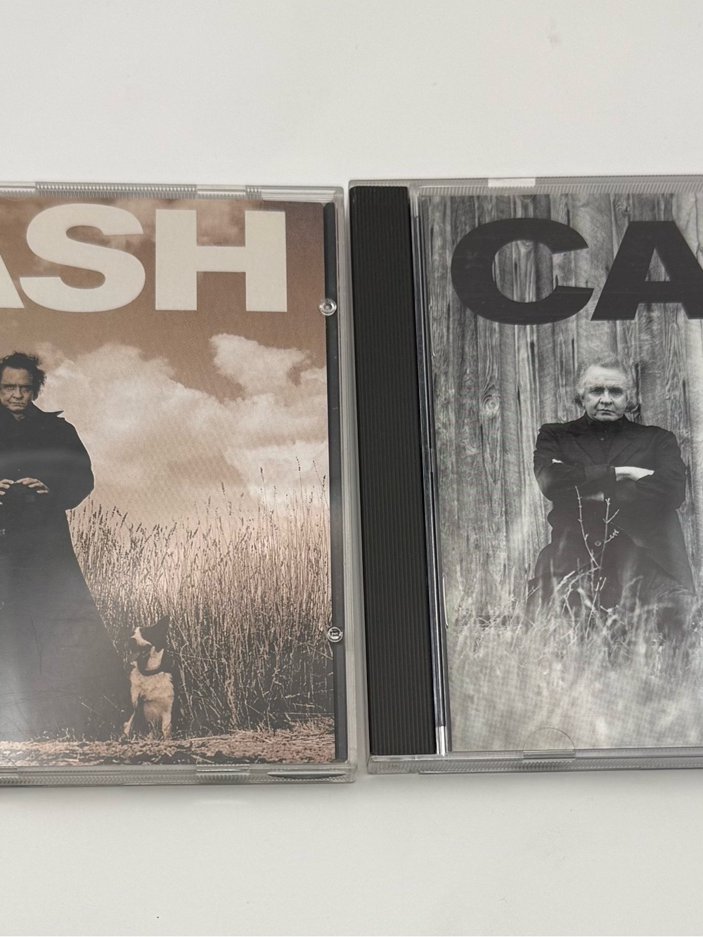 Johnny Cash American Recordings
and Unchained CD Set